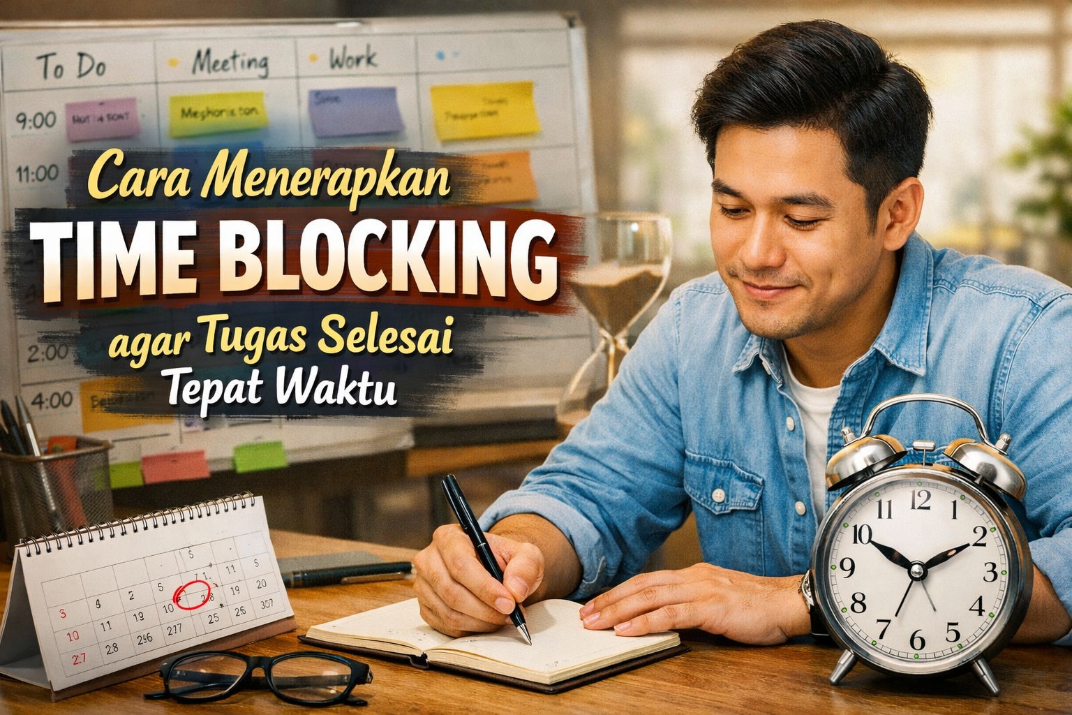 Cara Menerapkan Time Blocking agar Tugas Selesai Tepat Waktu