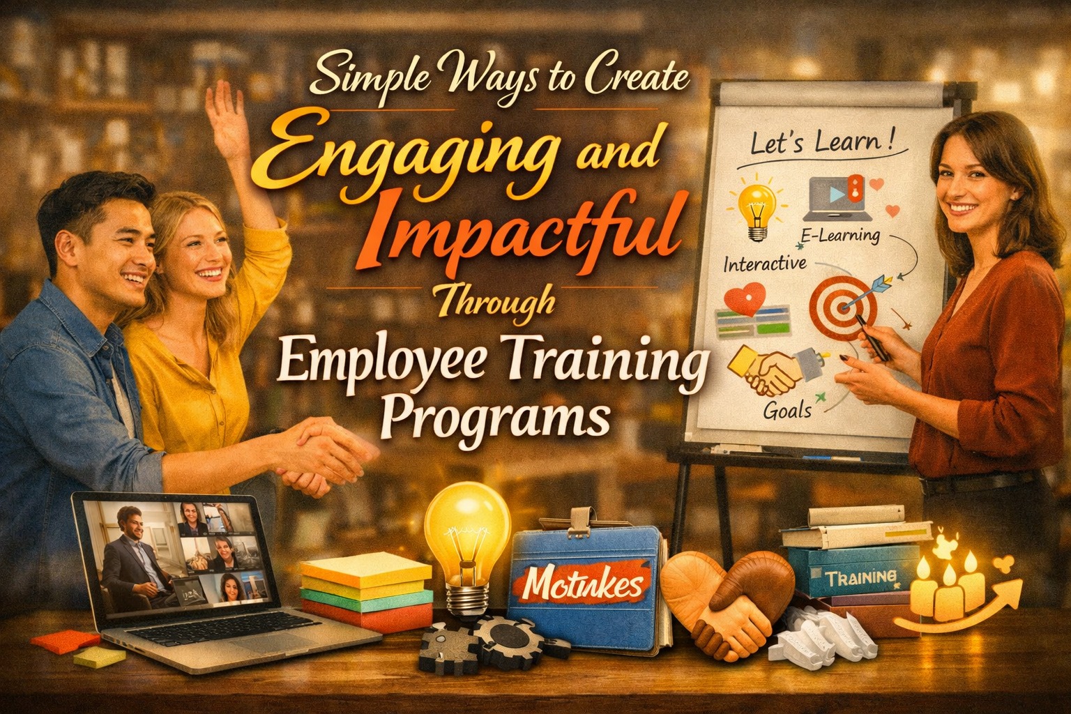Simple Ways to Create Engaging and Impactful Employee Training Programs
