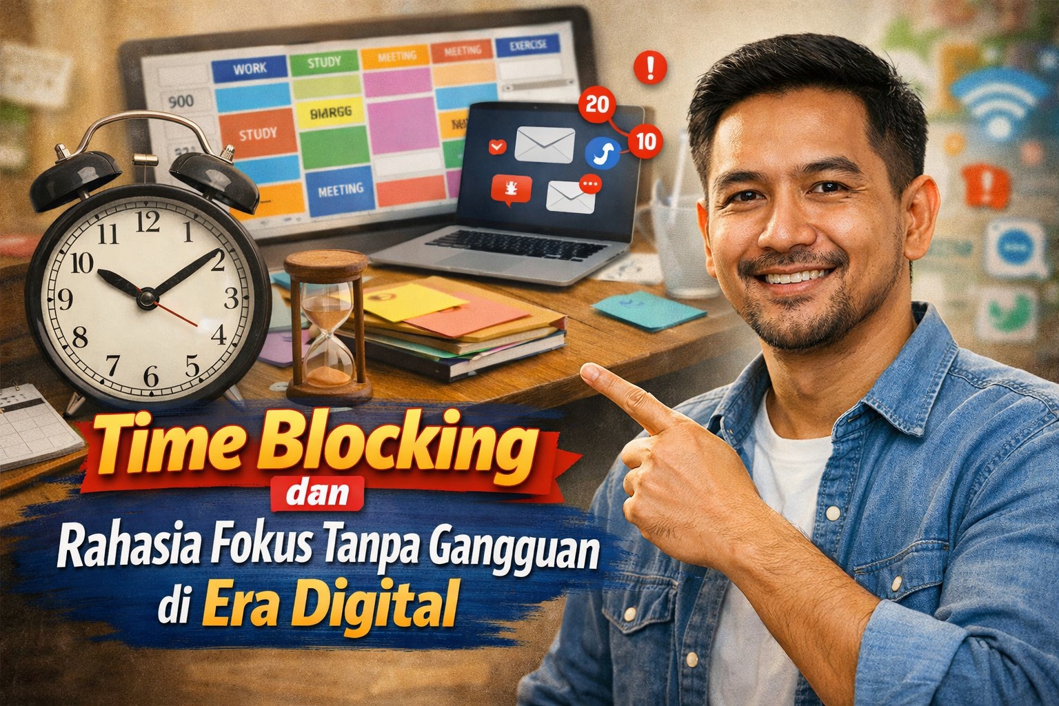 Time Blocking dan Rahasia Fokus Tanpa Gangguan di Era Digital