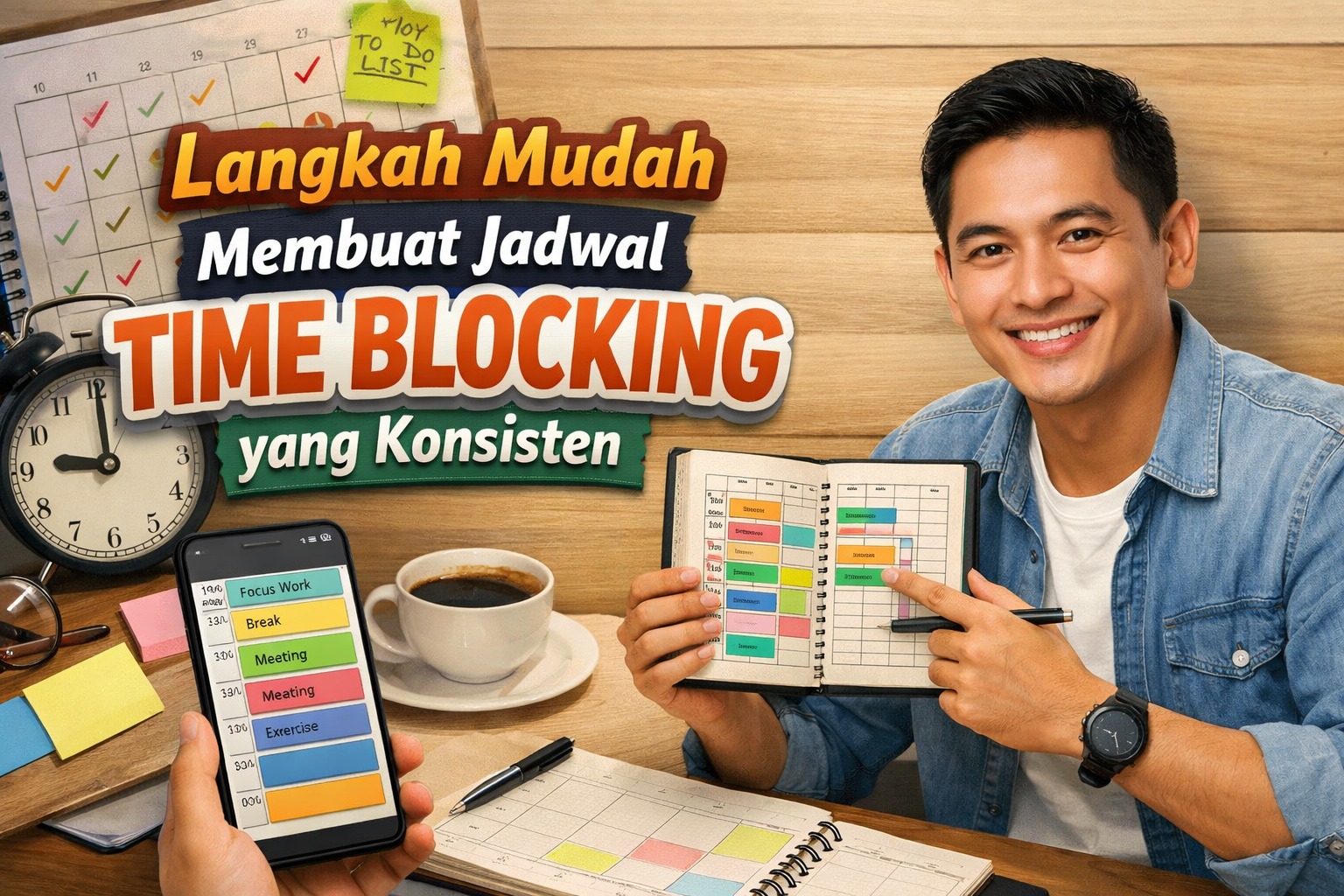 Langkah Mudah Membuat Jadwal Time Blocking yang Konsisten