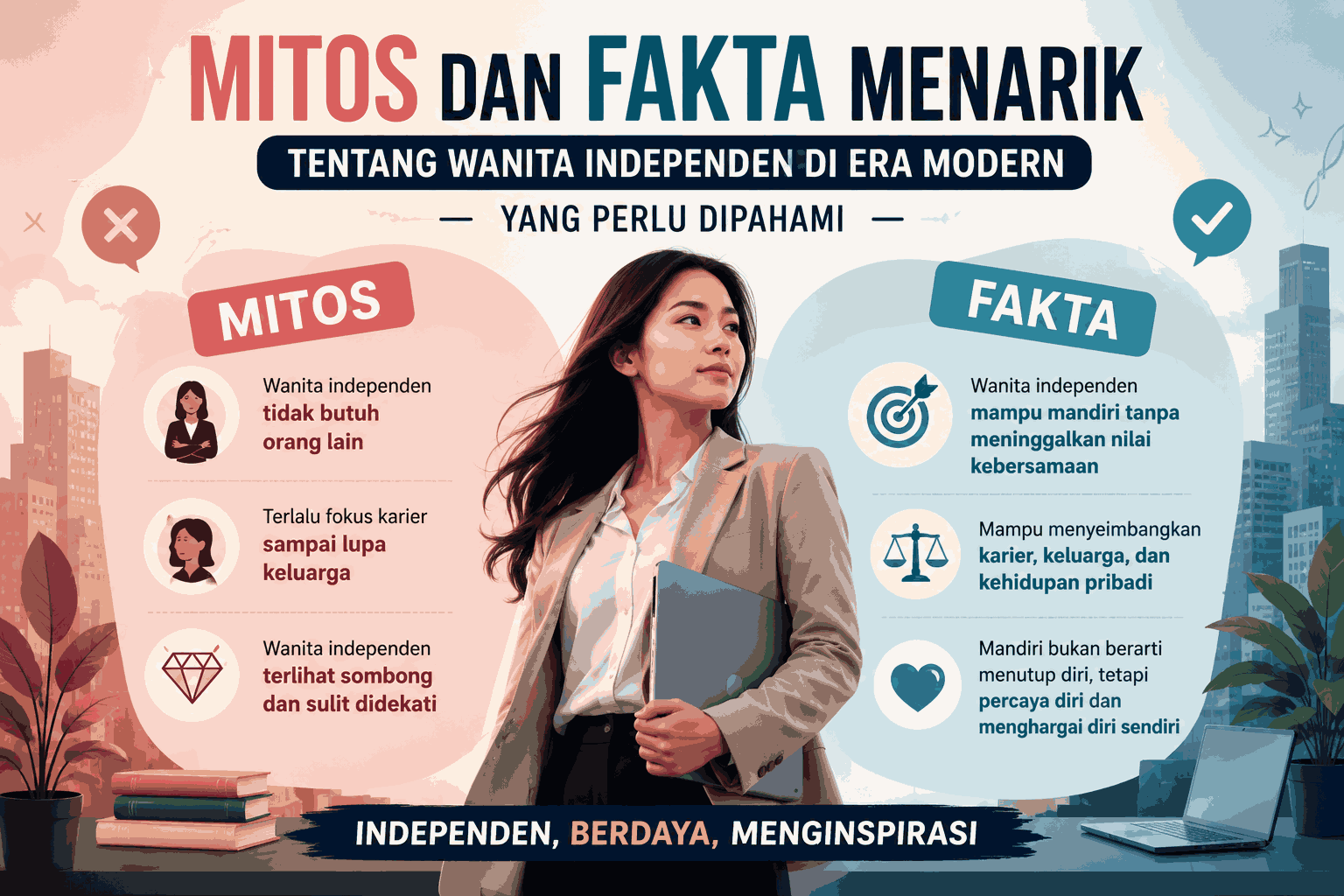 Mitos dan Fakta Menarik tentang Wanita Independen di Era Modern yang Perlu Dipahami