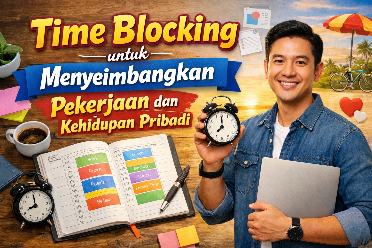 Time Blocking untuk Menyeimbangkan Pekerjaan dan Kehidupan Pribadi