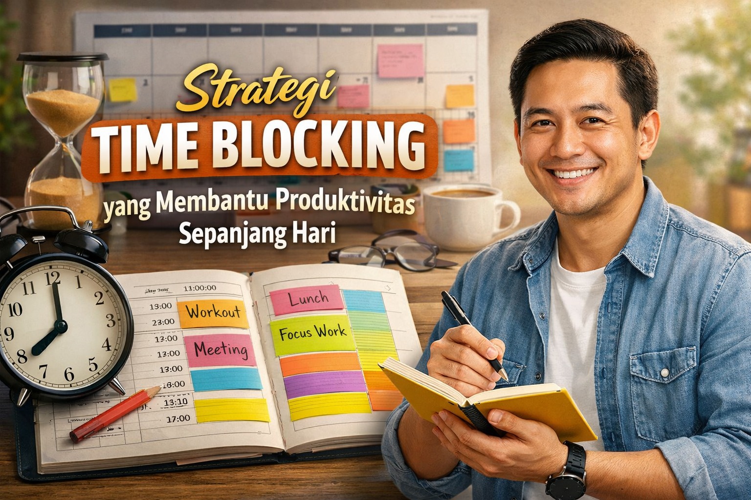 Strategi Time Blocking yang Membantu Produktivitas Sepanjang Hari