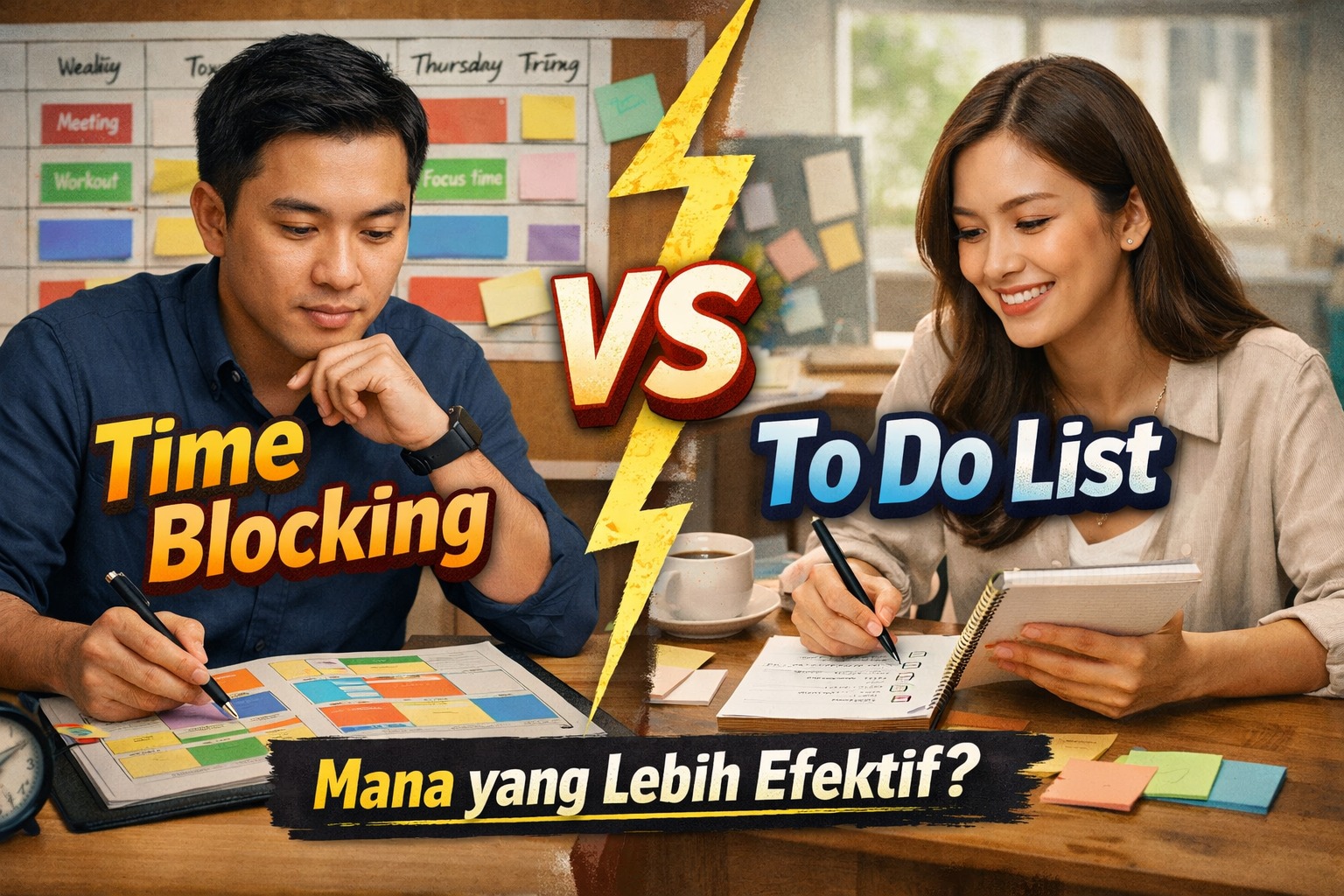 Time Blocking atau To Do List Mana yang Lebih Efektif?