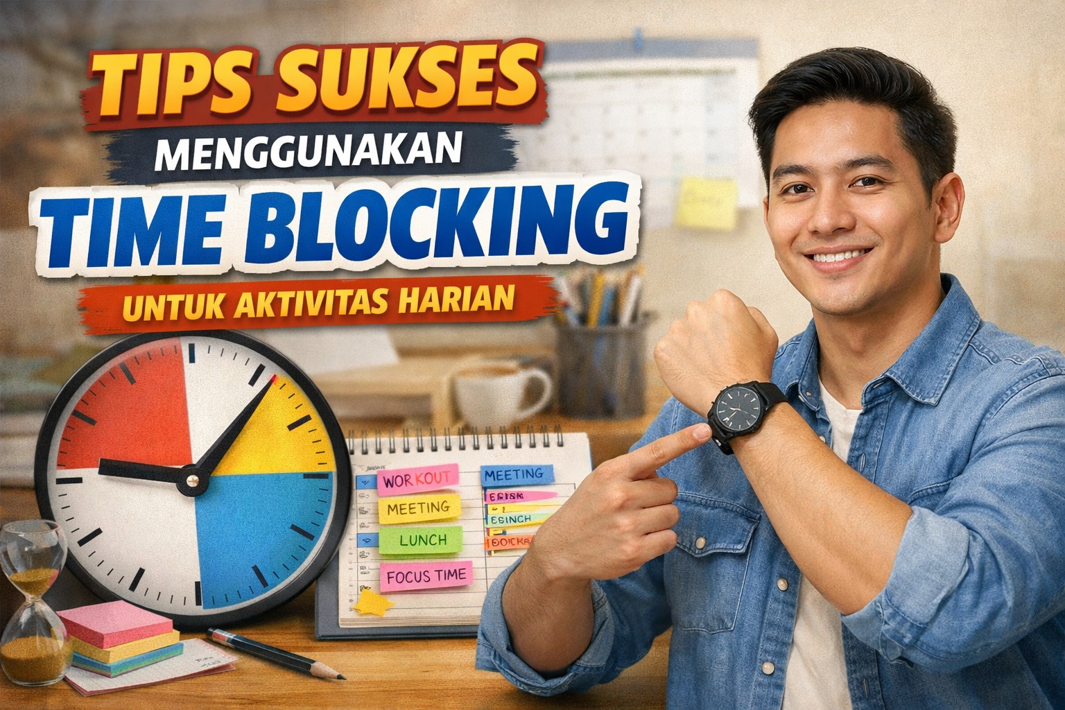 Tips Sukses Menggunakan Time Blocking untuk Aktivitas Harian