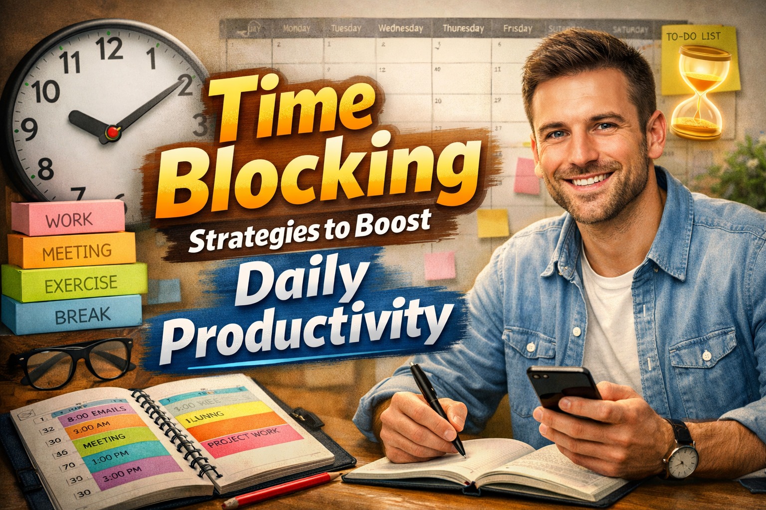 Time Blocking Strategies to Boost Daily Productivity