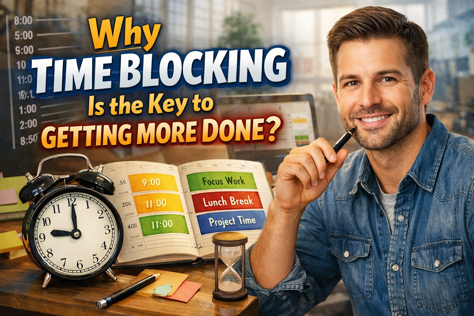 Why Time Blocking Is the Key to Getting More Done?