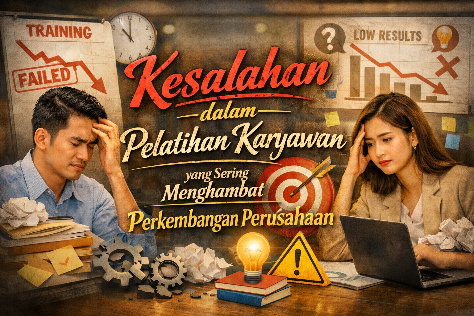 Kesalahan dalam Pelatihan Karyawan yang Sering Menghambat Perkembangan Perusahaan