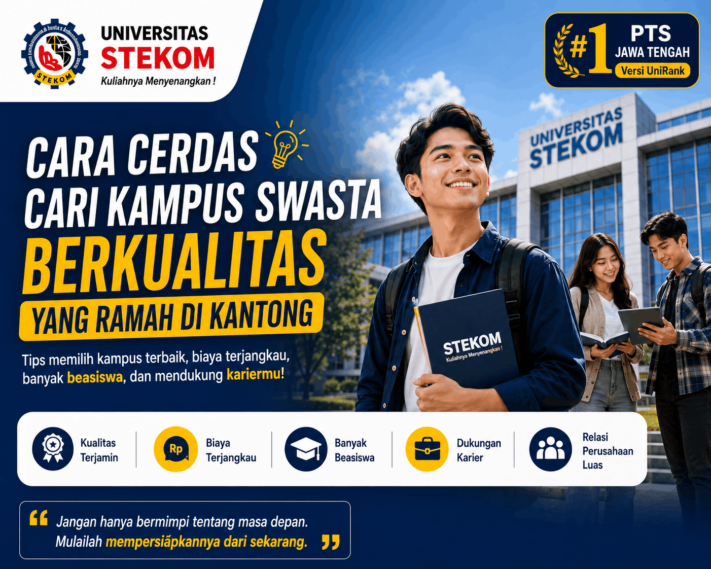 Cara Cerdas Cari Kampus Swasta Berkualitas yang Ramah di Kantong