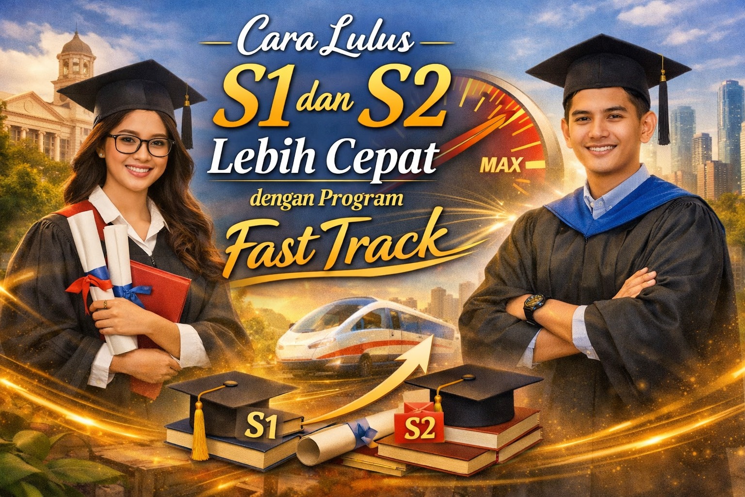 Cara Lulus S1 dan S2 Lebih Cepat dengan Program Fast Track