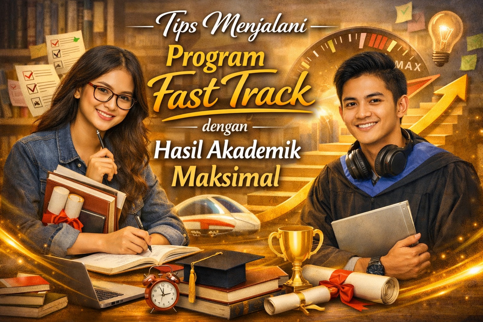 Tips Menjalani Program Fast Track dengan Hasil Akademik Maksimal
