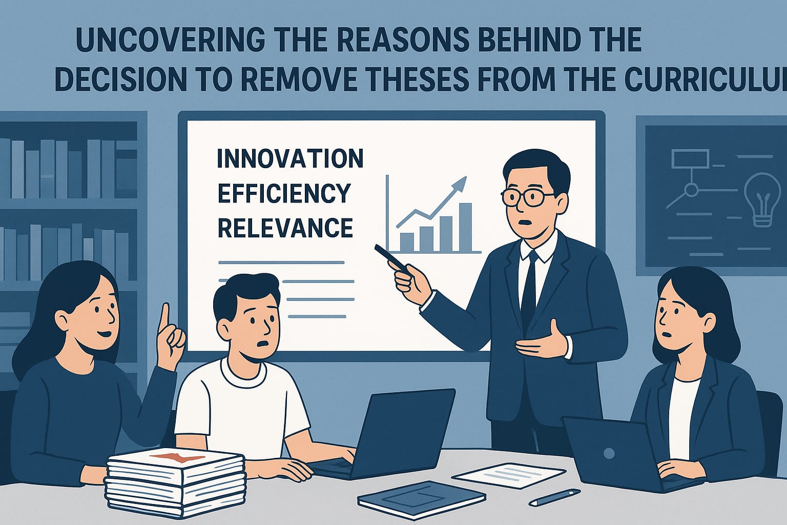“Uncovering the Reasons Behind the Decision to Remove Theses from the Curriculum”
