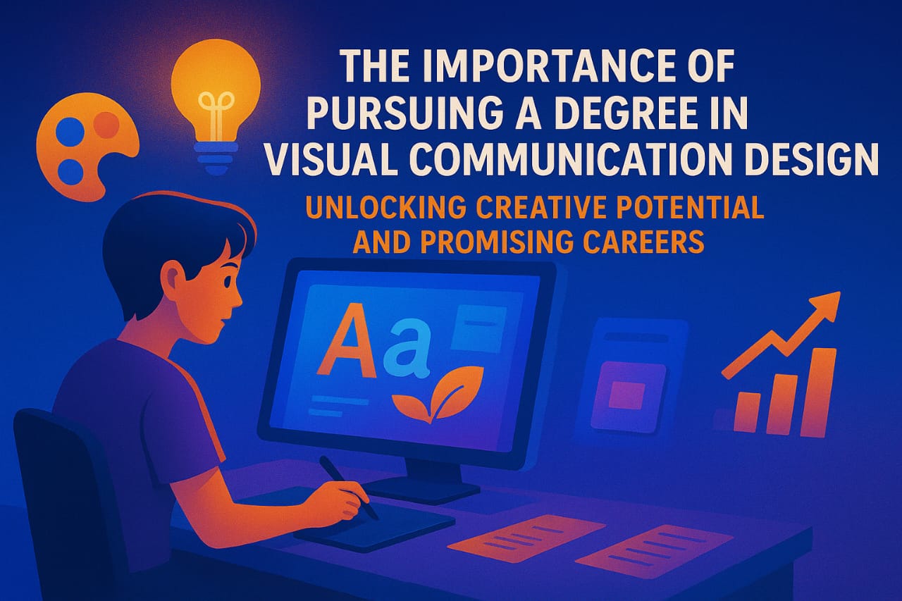 The Importance of Studying Visual Communication Design: Unlocking Creative Potential and Promising Career