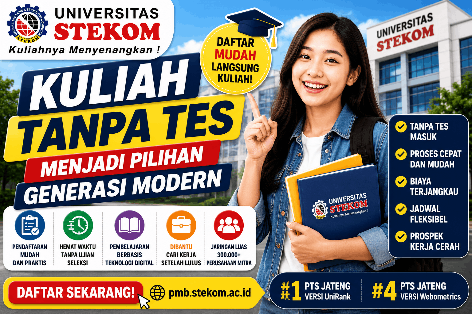 Kuliah Tanpa Tes Menjadi Pilihan Generasi Modern