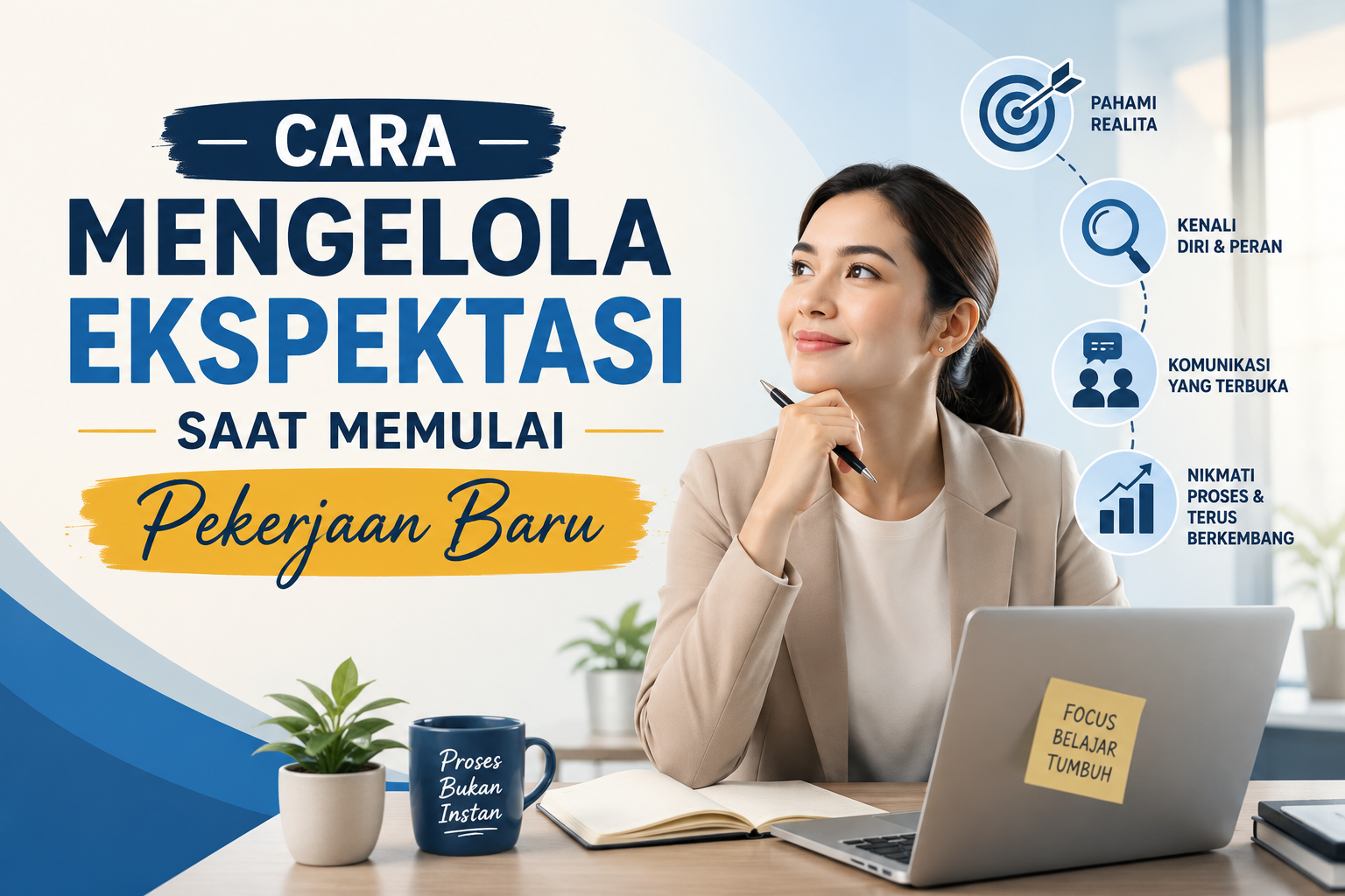 Cara Mengelola Ekspektasi Saat Memulai Pekerjaan Baru