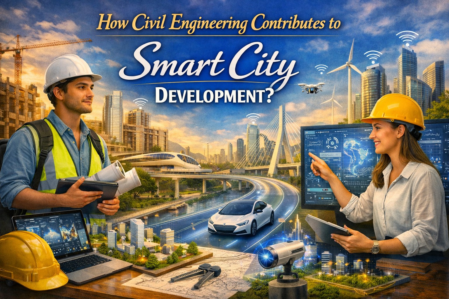 How Civil Engineering Contributes to Smart City Development?