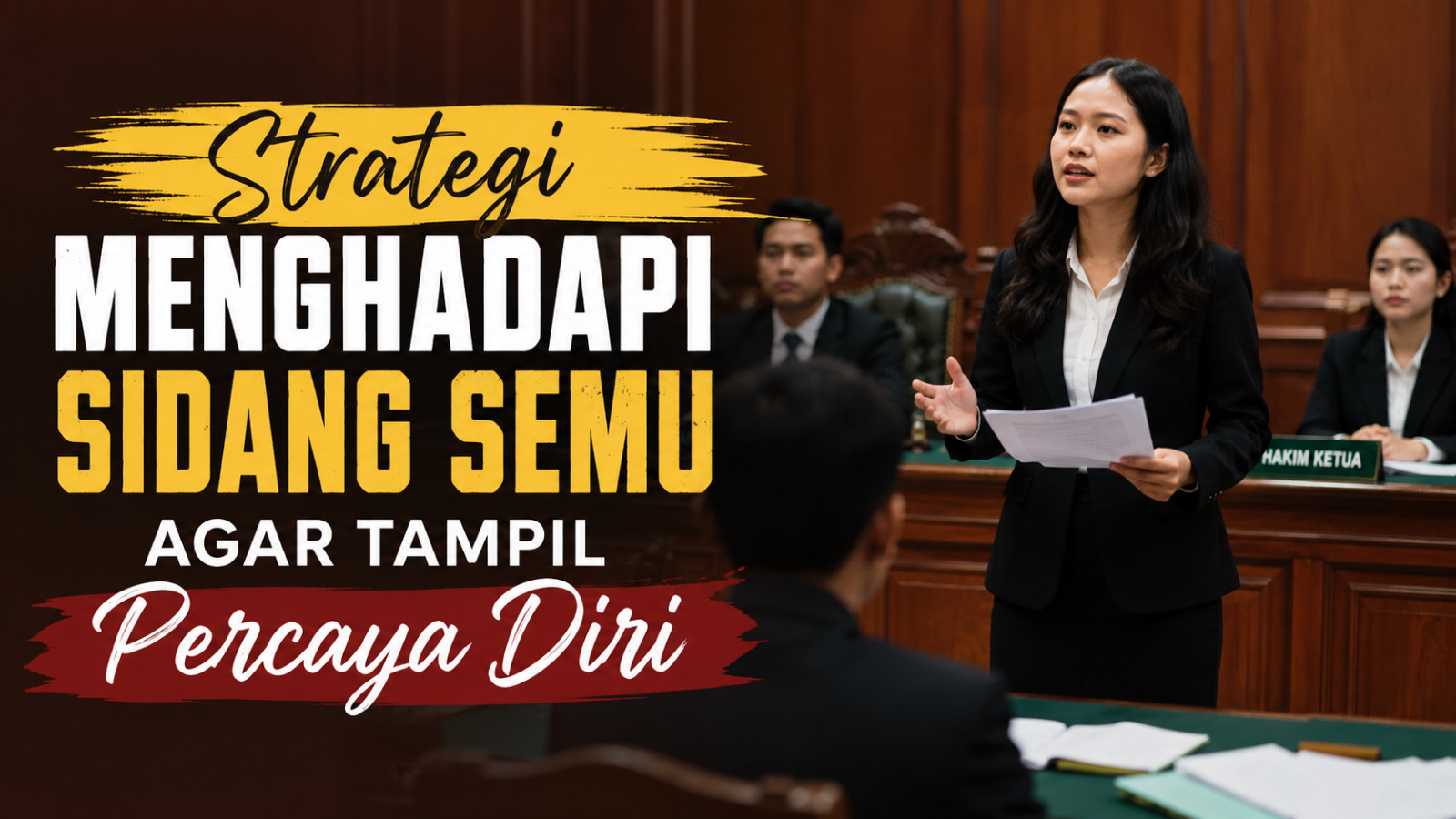 Strategi Menghadapi Sidang Semu Agar Tampil Percaya Diri