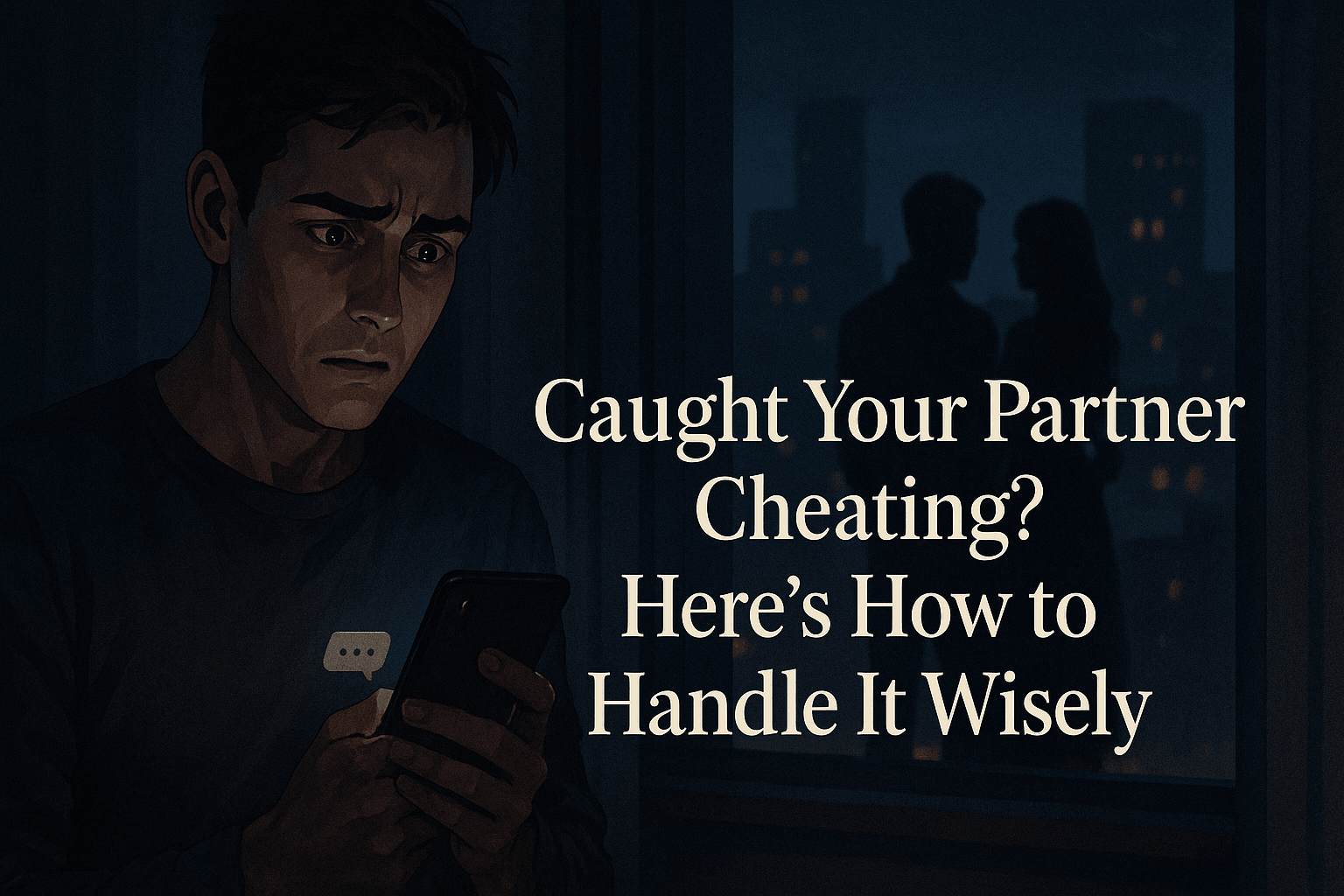 Caught Your Partner Cheating? Here's How to Handle It Wisely