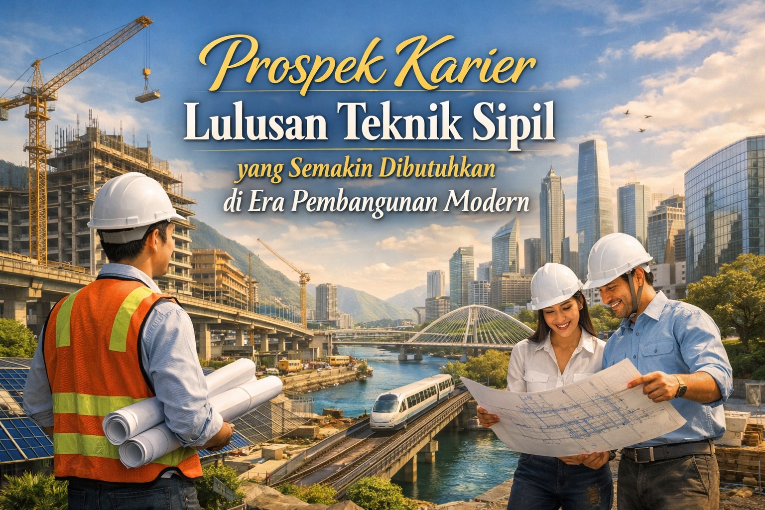 Prospek Karier Lulusan Teknik Sipil yang Semakin Dibutuhkan di Era Pembangunan Modern