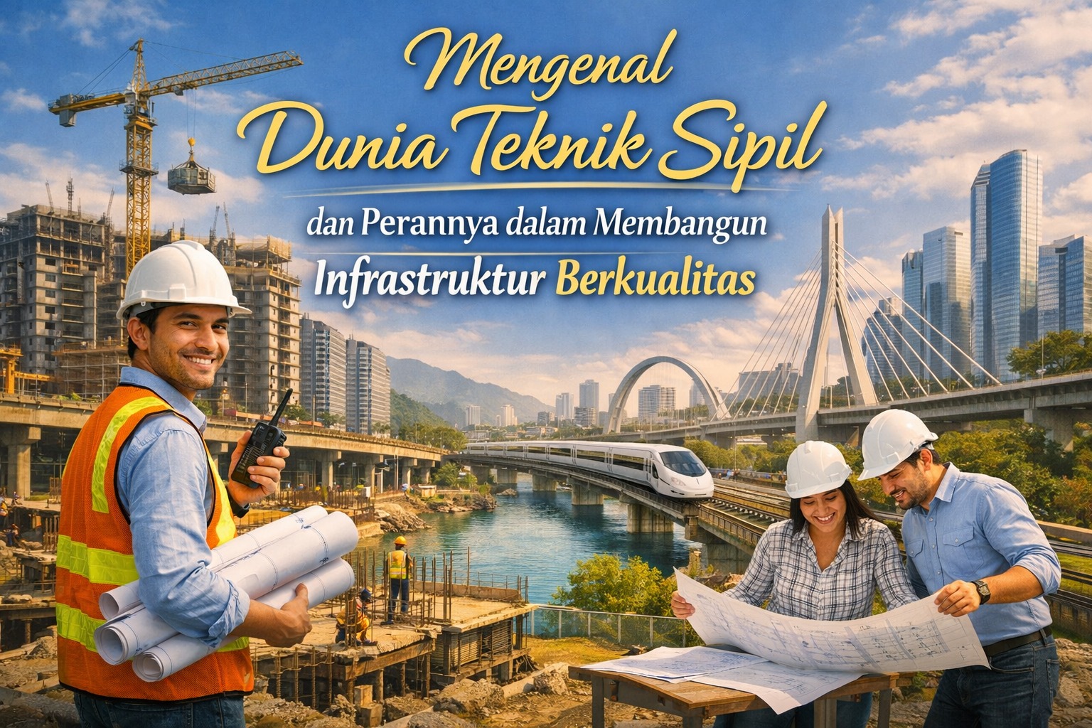 Mengenal Dunia Teknik Sipil dan Perannya dalam Membangun Infrastruktur Berkualitas