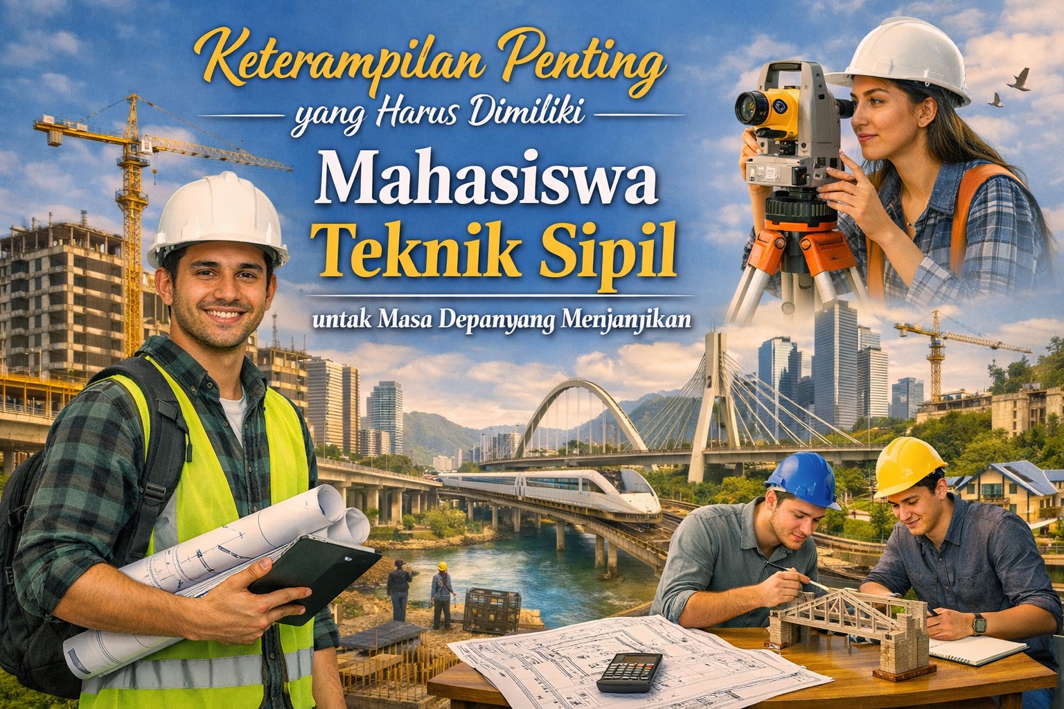 4. Keterampilan Penting yang Harus Dimiliki Mahasiswa Teknik Sipil