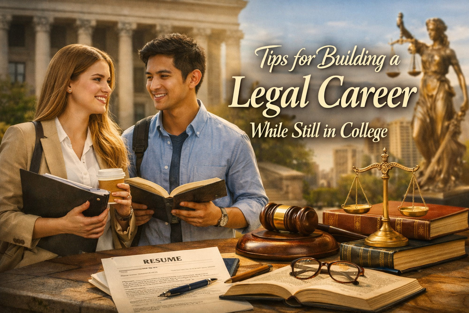 Tips For Building A Legal Career While Still In College