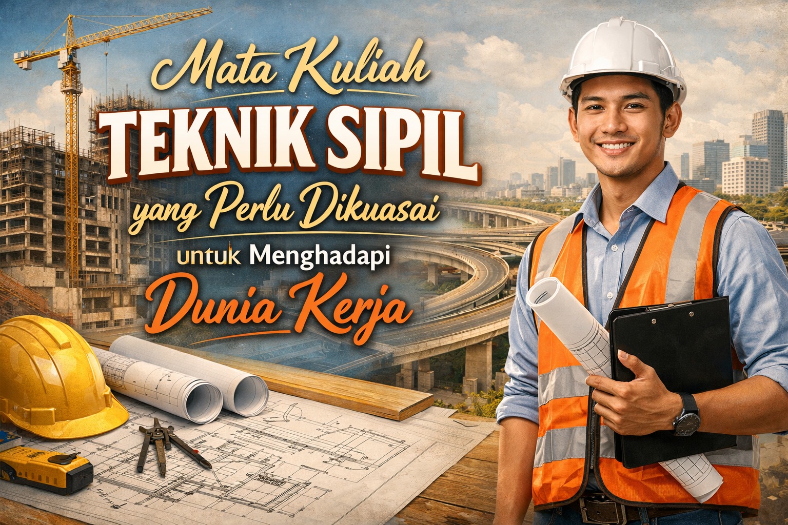 Mata Kuliah Teknik Sipil yang Perlu Dikuasai untuk Menghadapi Dunia Kerja