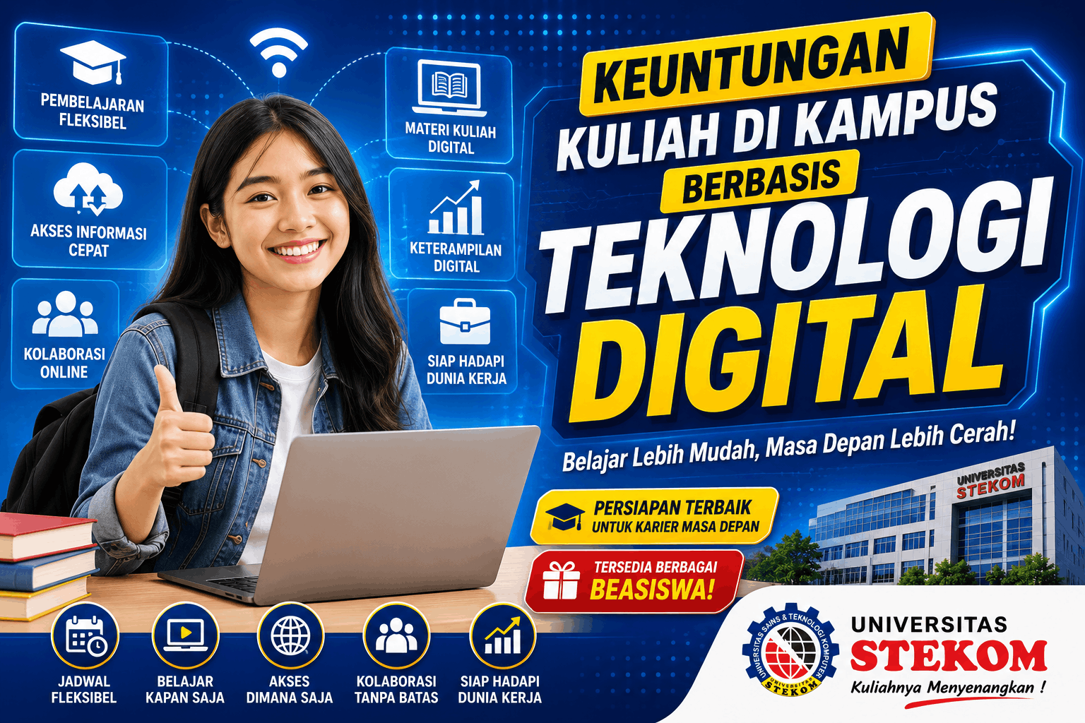 Keuntungan Kuliah di Kampus Berbasis Teknologi Digital