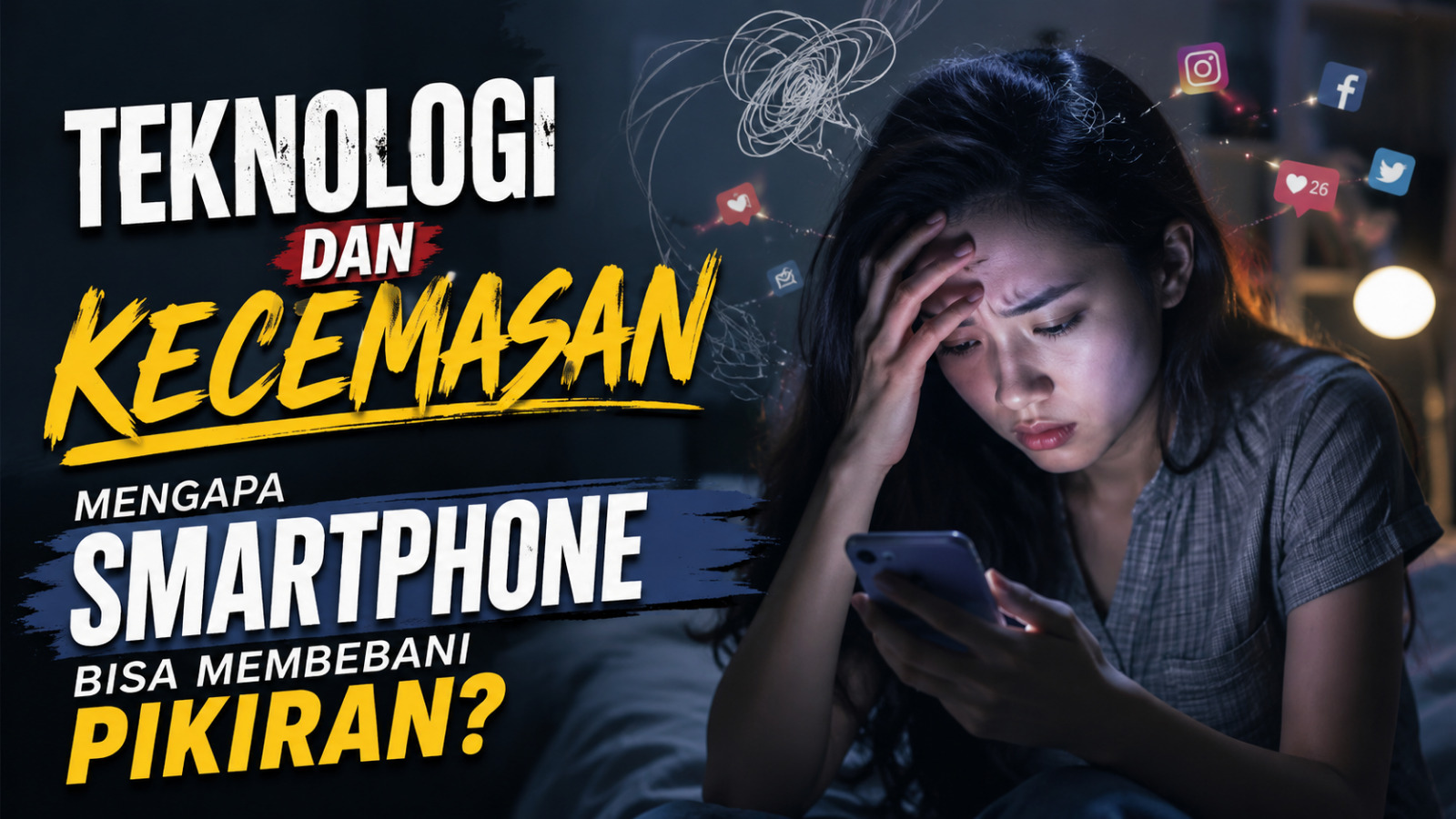 Teknologi dan Kecemasan Mengapa Smartphone Bisa Membebani Pikiran?