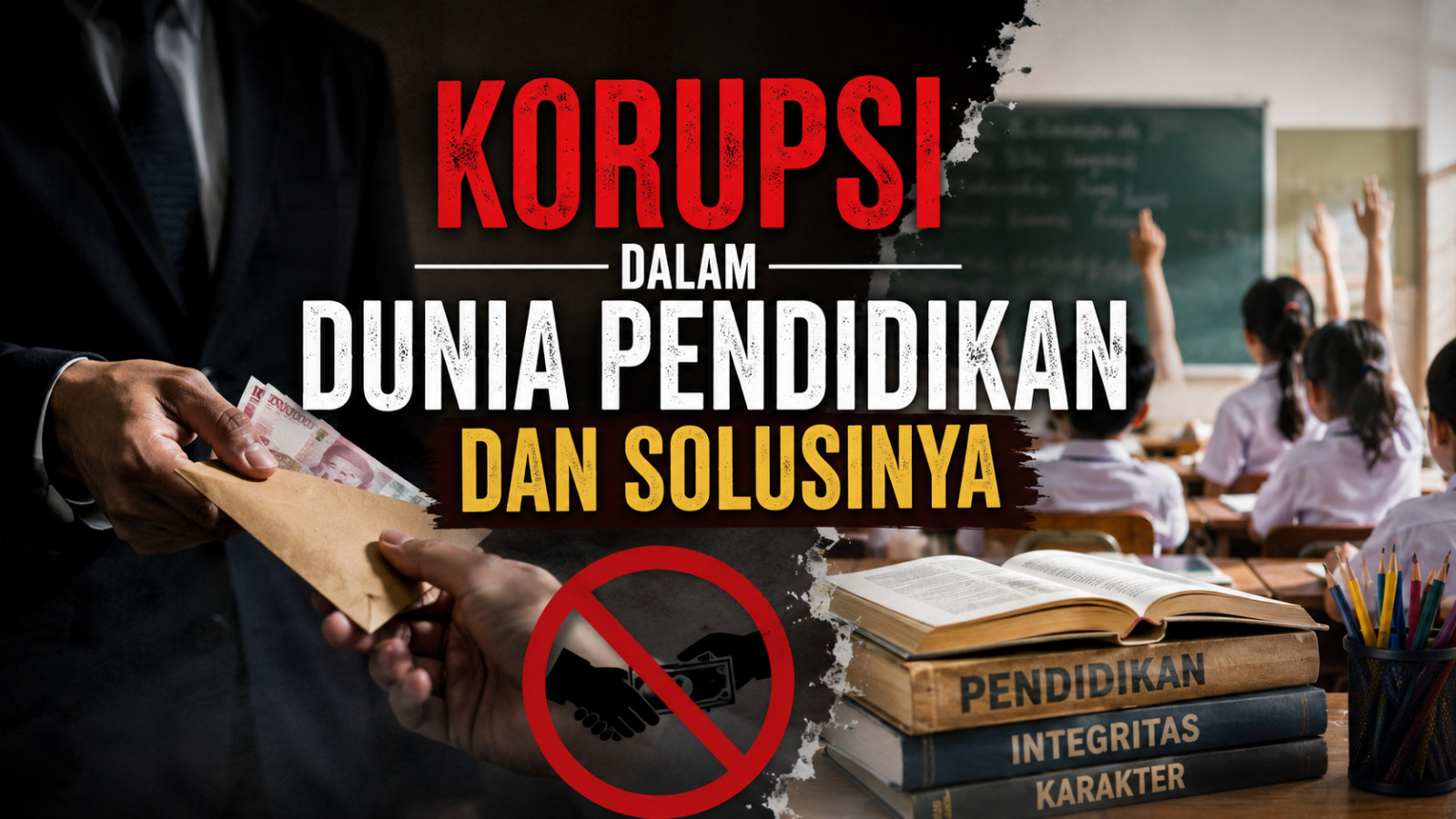 Korupsi dalam Dunia Pendidikan dan Solusinya