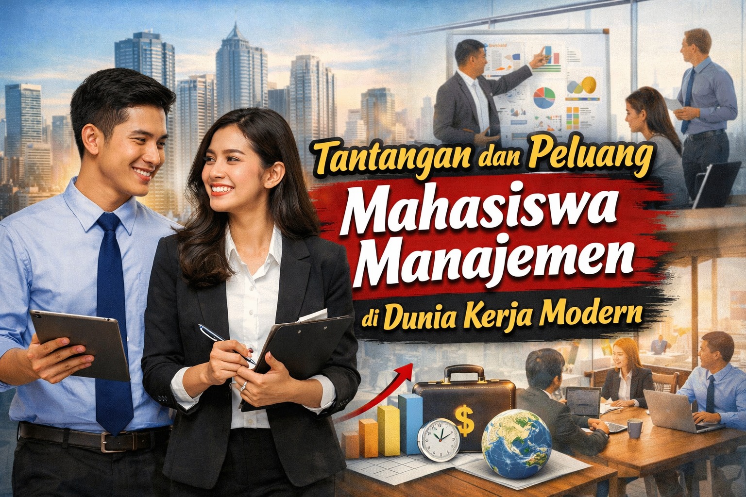 Tantangan dan Peluang Mahasiswa Manajemen di Dunia Kerja Modern