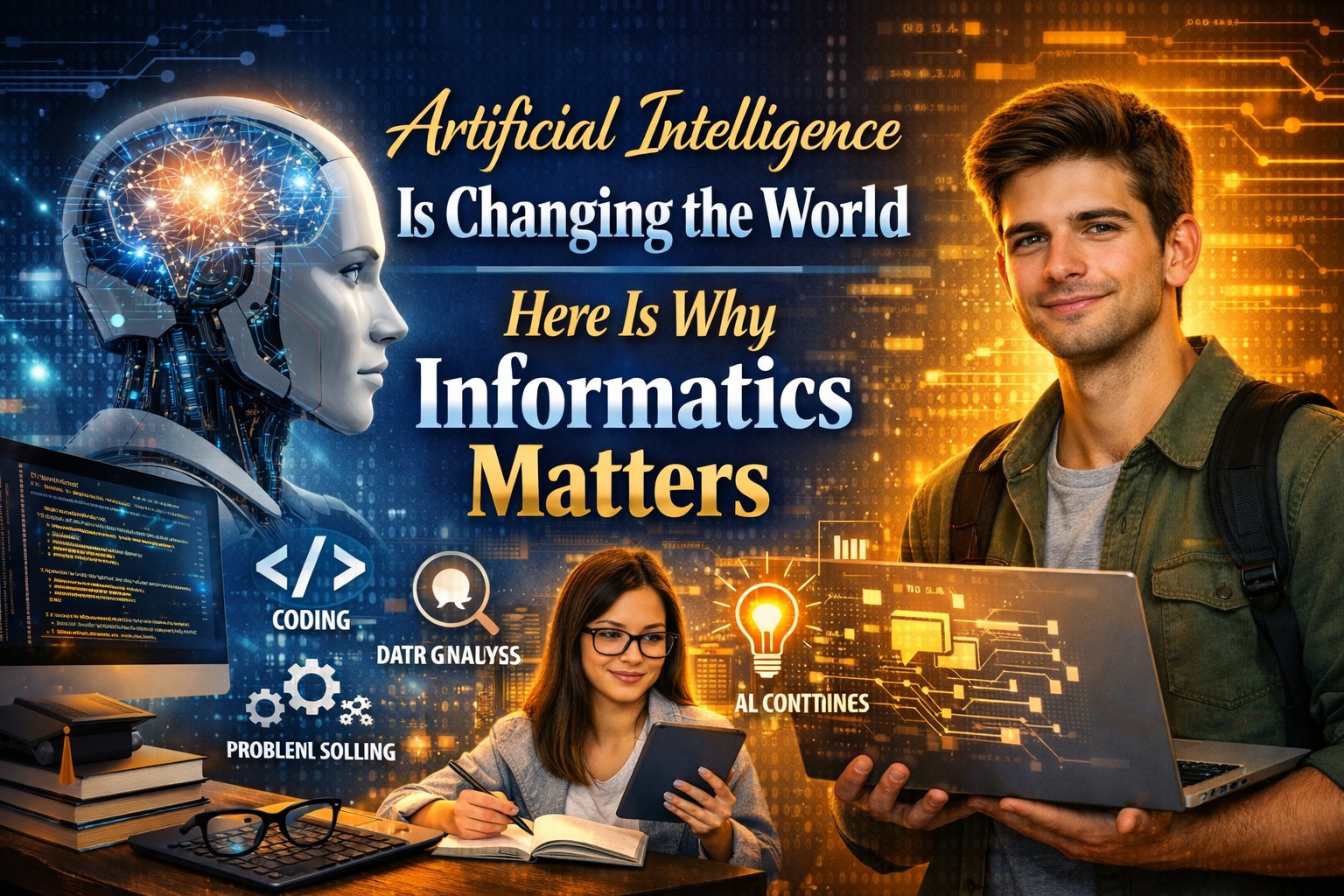Artificial Intelligence Is Changing the World Here Is Why Informatics Matters