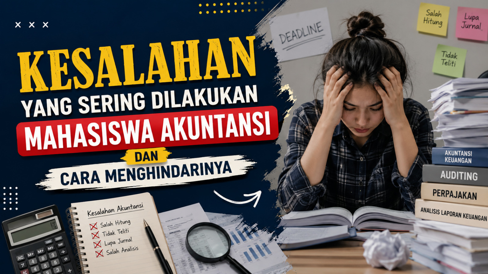 Kesalahan Yang Sering Dilakukan Mahasiswa Akuntansi Dan Cara Menghindarinya