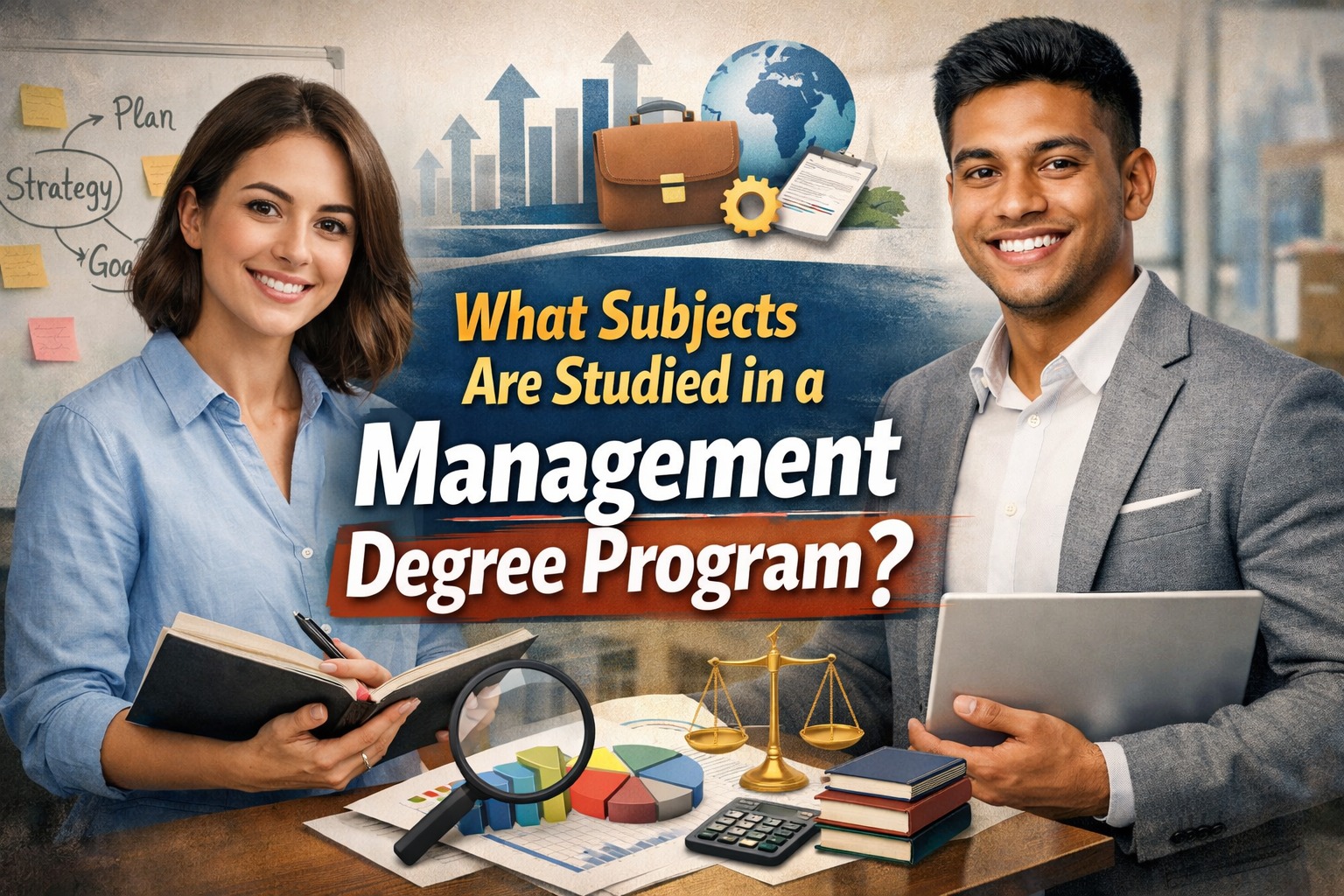 What Subjects Are Studied in a Management Degree Program?