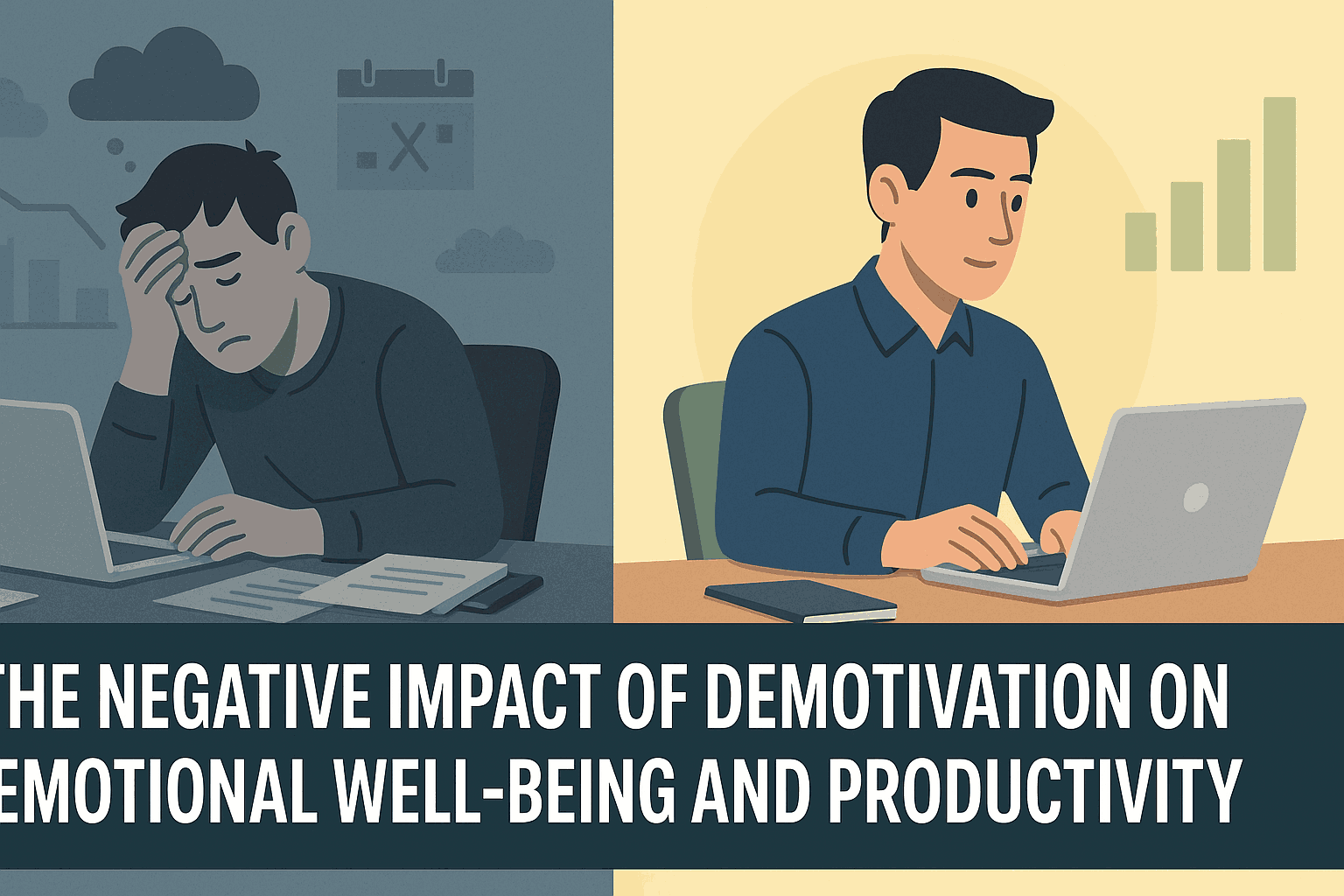 The Negative Impact of Demotivation on Emotional Well-being and Productivity