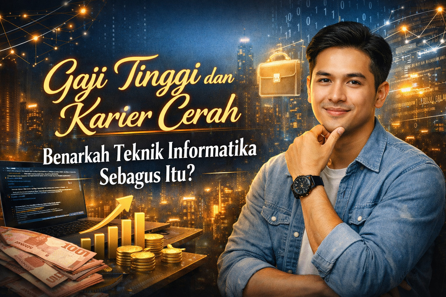 Gaji Tinggi dan Karier Cerah Benarkah Teknik Informatika Sebagus Itu