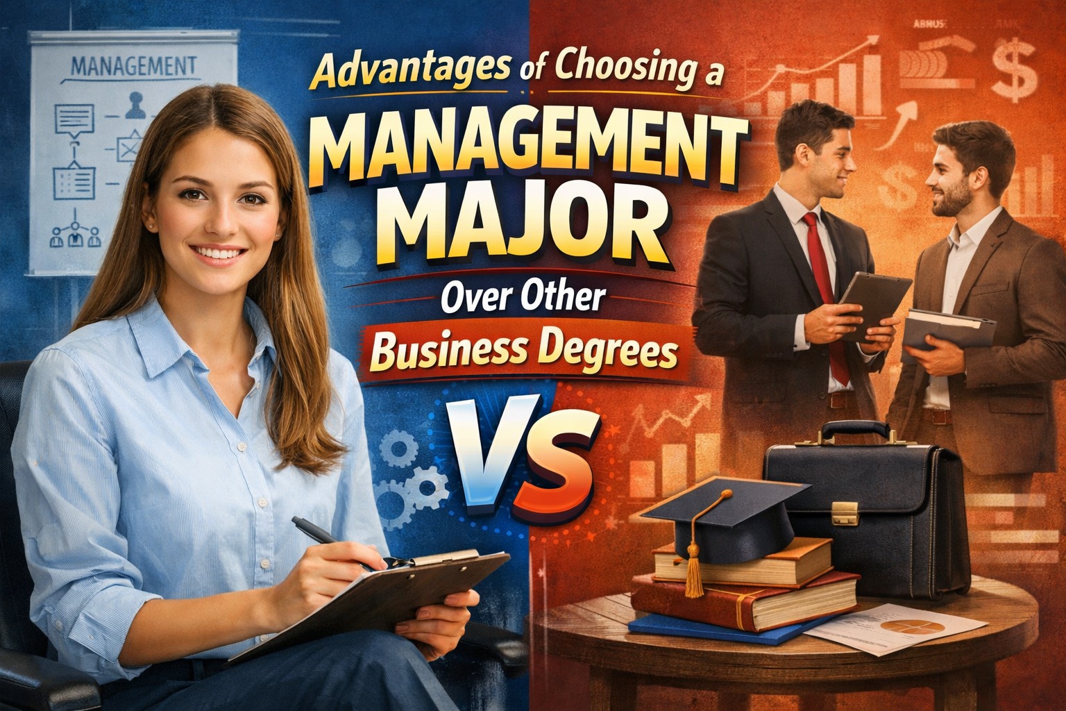 Advantages of Choosing a Management Major Over Other Business Degrees