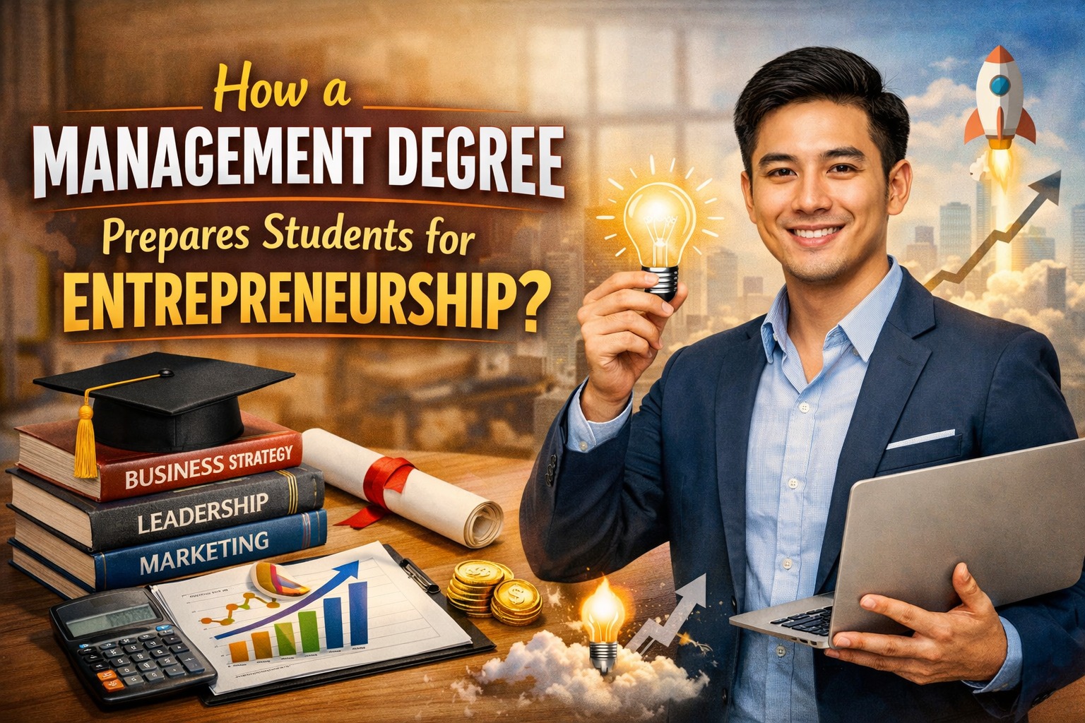 How a Management Degree Prepares Students for Entrepreneurship?