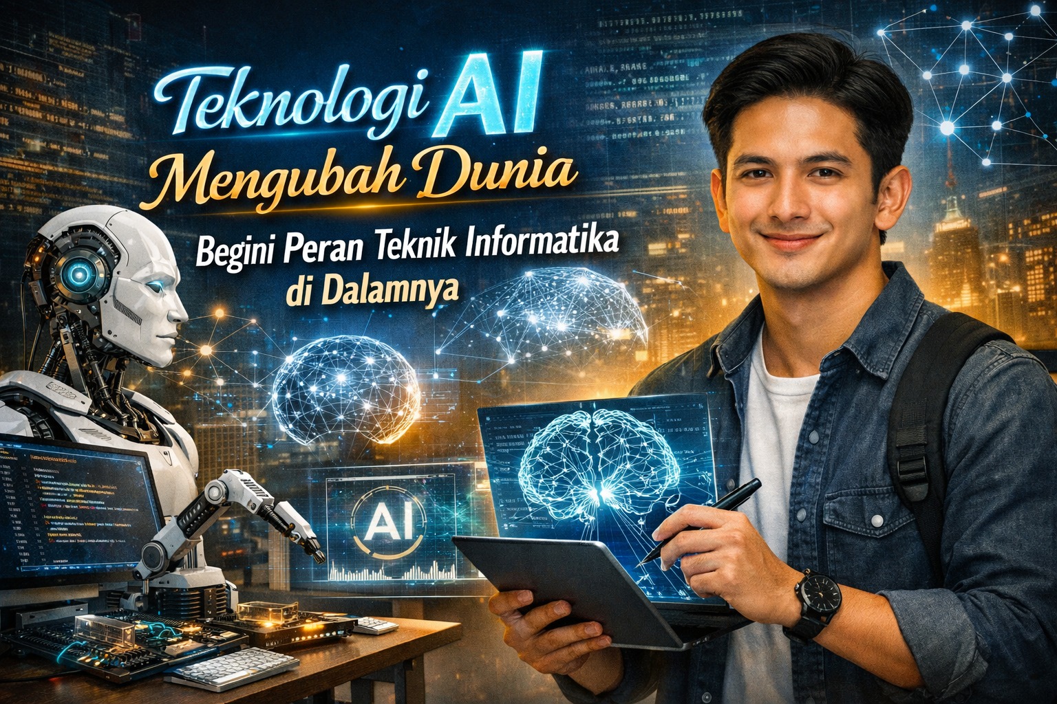 Teknologi AI Mengubah Dunia Begini Peran Teknik Informatika di Dalamnya