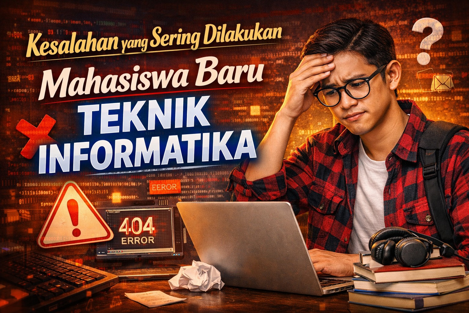 Kesalahan yang Sering Dilakukan Mahasiswa Baru Teknik Informatika