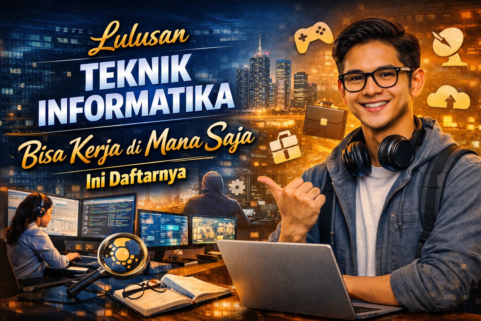 Lulusan Teknik Informatika Bisa Kerja di Mana Saja Ini Daftarnya