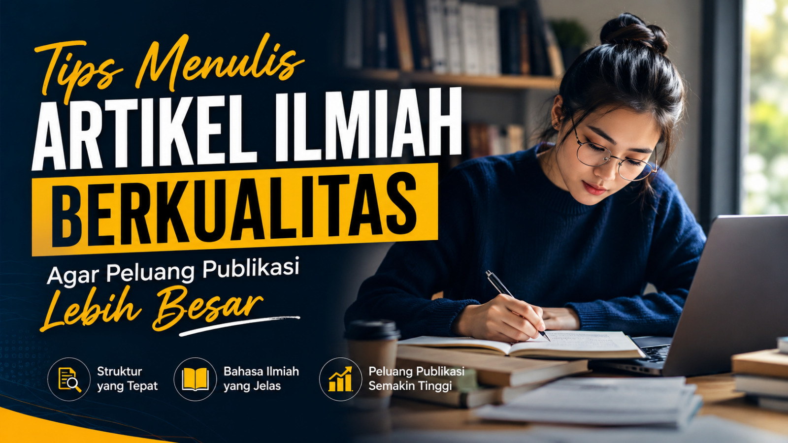 Tips Menulis Artikel Ilmiah Berkualitas Agar Peluang Publikasi Lebih Besar