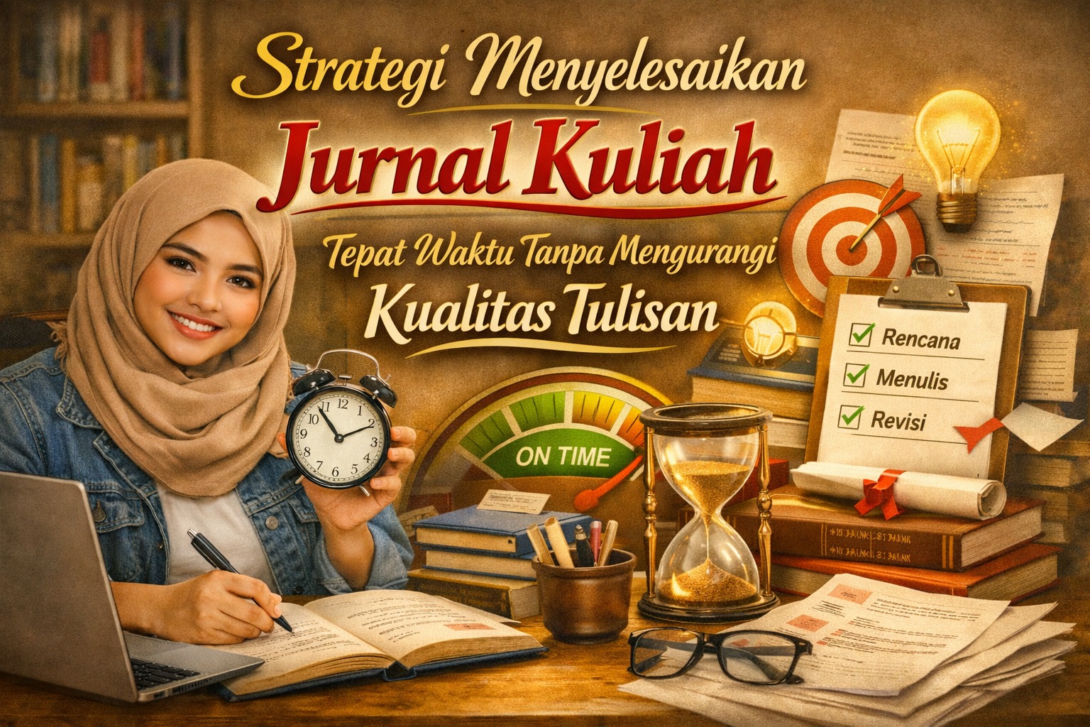 Strategi Menyelesaikan Jurnal Kuliah Tepat Waktu Tanpa Mengurangi Kualitas Tulisan