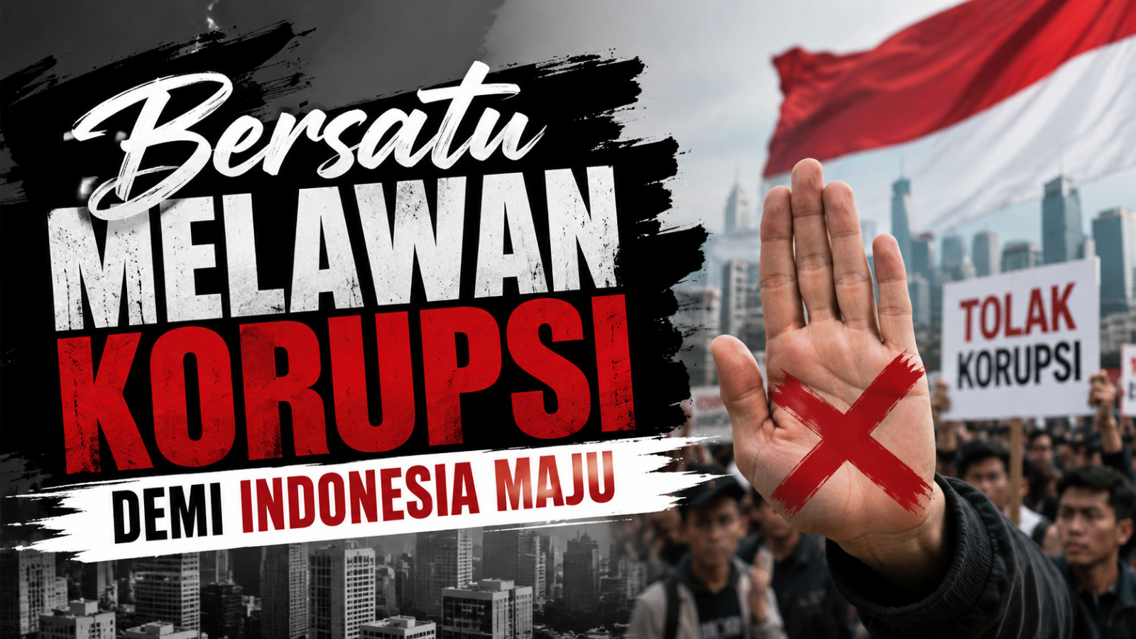 Bersatu Melawan Korupsi demi Indonesia Maju