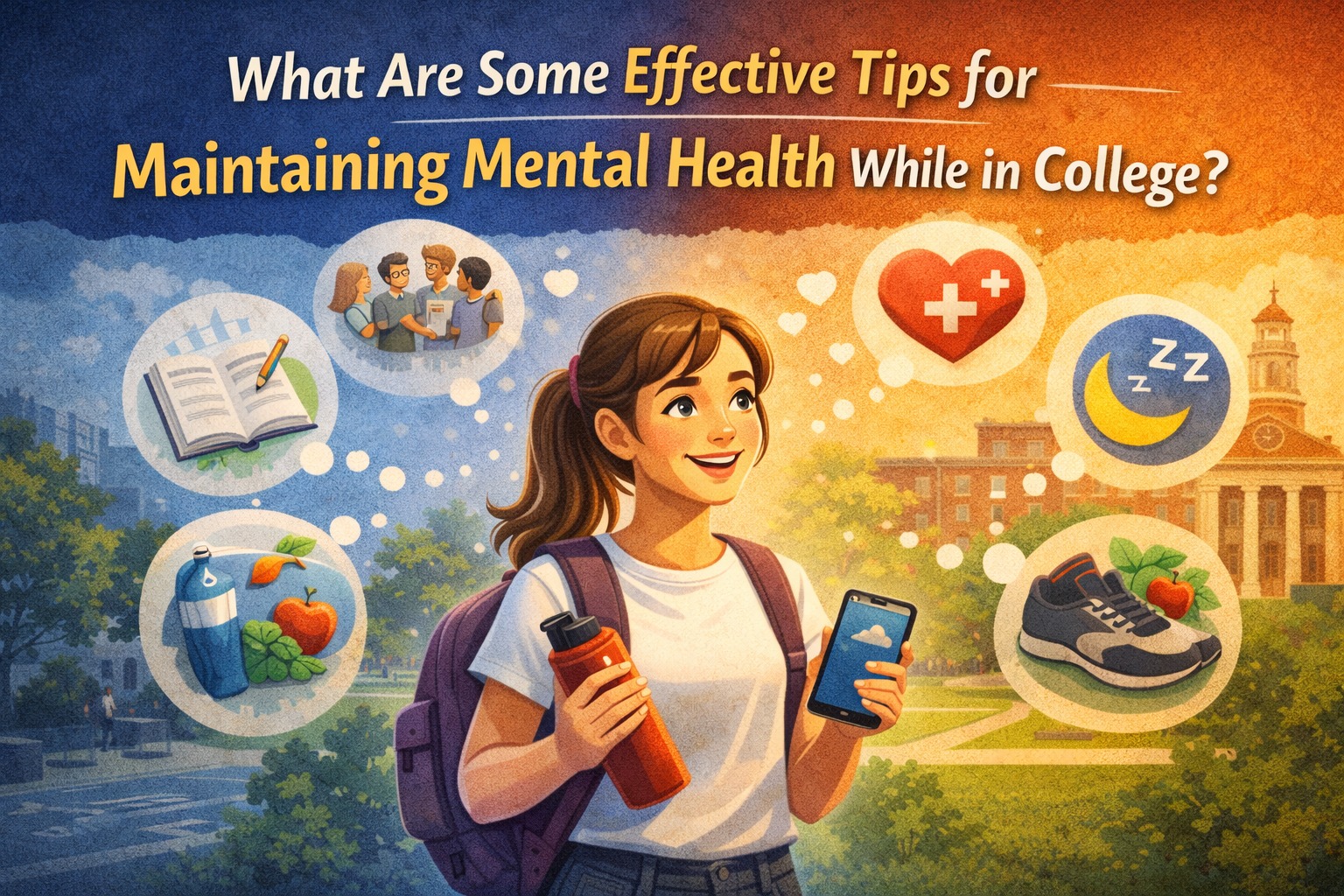 What Are Some Effective Tips for Maintaining Mental Health While in College?