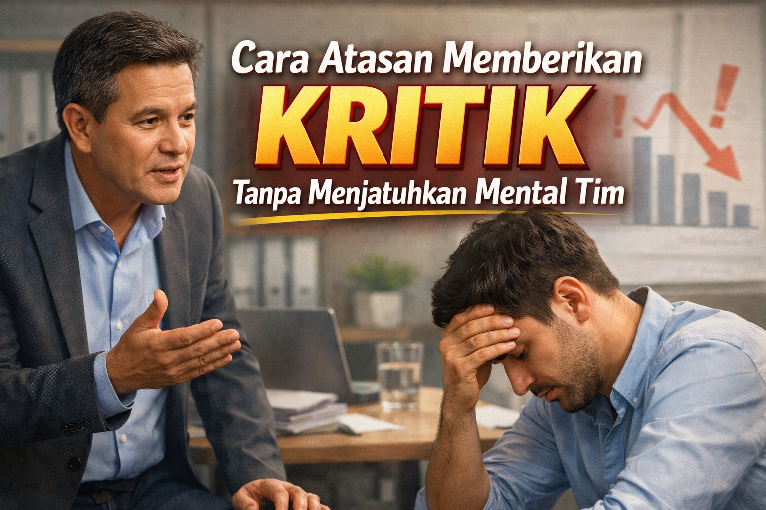 Cara Atasan Memberikan Kritik Tanpa Menjatuhkan Mental Tim
