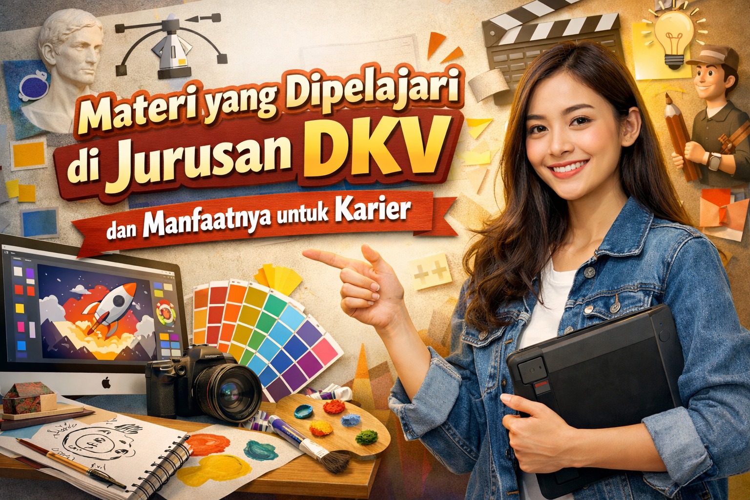 Materi yang Dipelajari di Jurusan DKV dan Manfaatnya untuk Karier