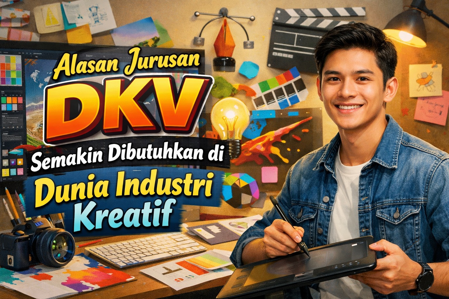 Alasan Jurusan DKV Semakin Dibutuhkan di Dunia Industri Kreatif