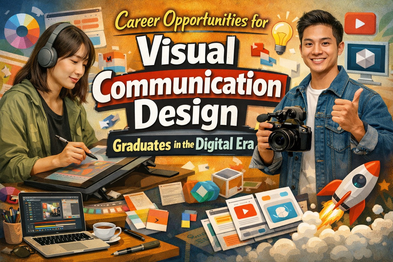 Career Opportunities for Visual Communication Design Graduates in the Digital Era