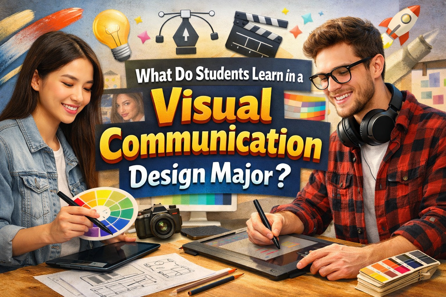 What Do Students Learn in a Visual Communication Design Major?
